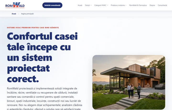 RomWald — Műszaki megoldások és ajánlatkérési út